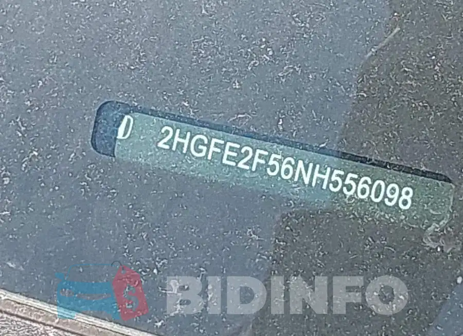 2HGFE2F56NH556098 Photo# 12