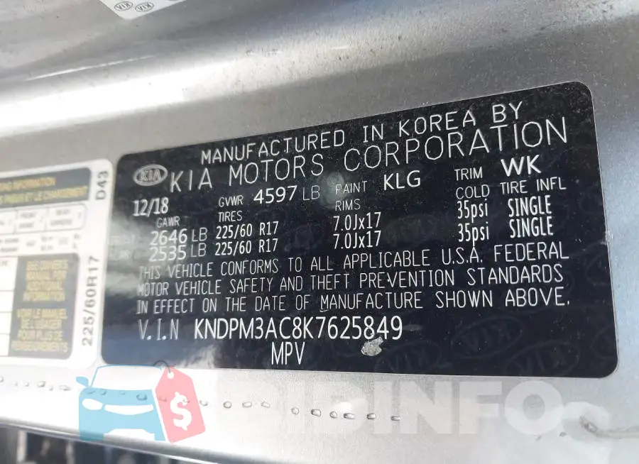 KNDPM3AC8K7625849 Photo# 9