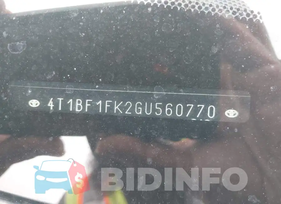 4T1BF1FK2GU560770 Photo# 12