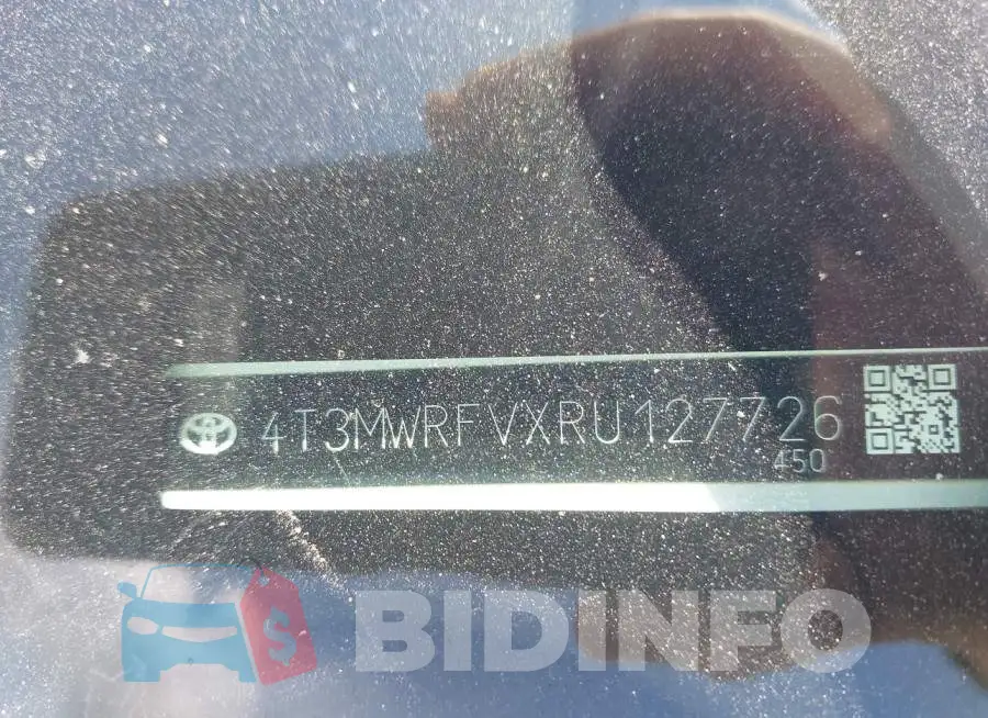 4T3MWRFVXRU127726 Photo# 17