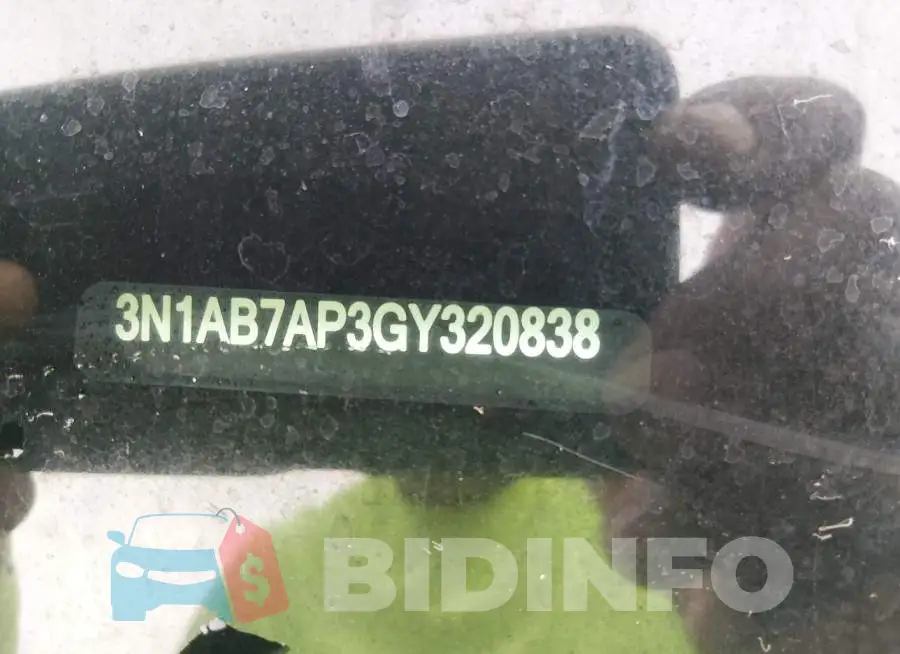 3N1AB7AP3GY320838 Photo# 9
