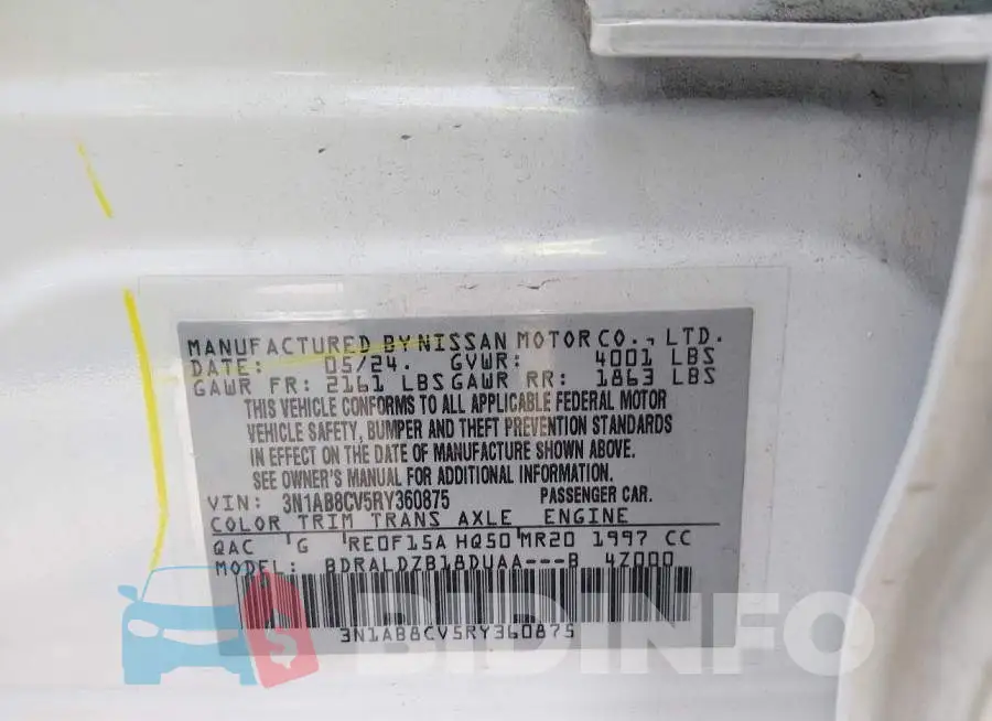3N1AB8CV5RY360875 Photo# 9