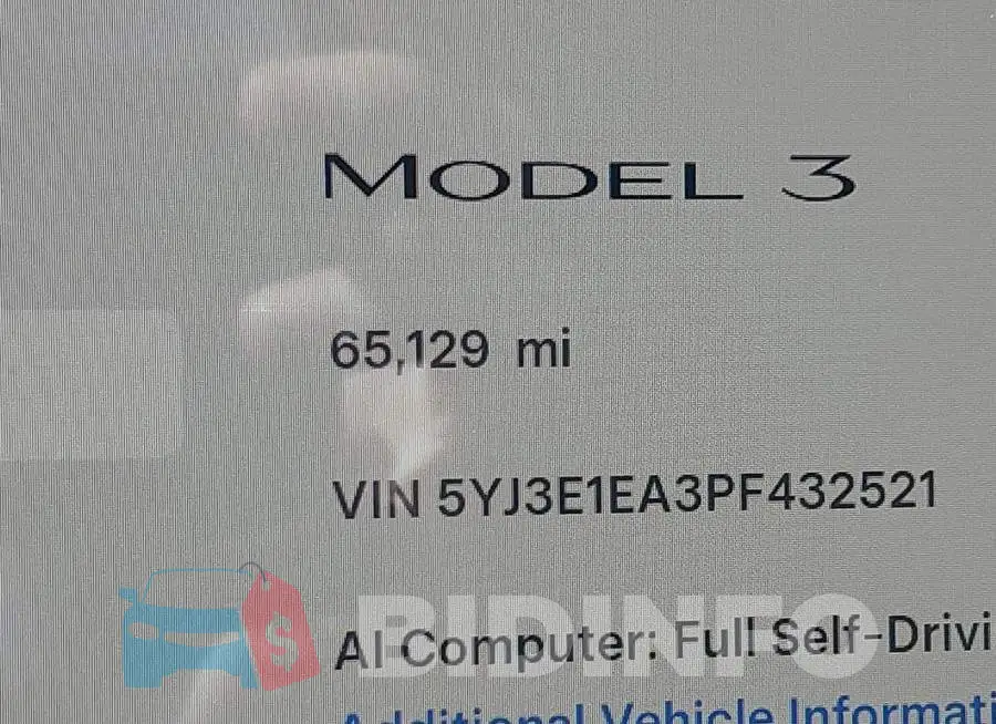 5YJ3E1EA3PF432521 Photo# 15