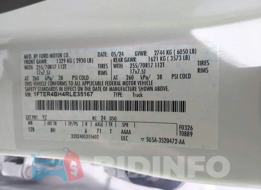 1FTER4BH4RLE35167 Photo# 9