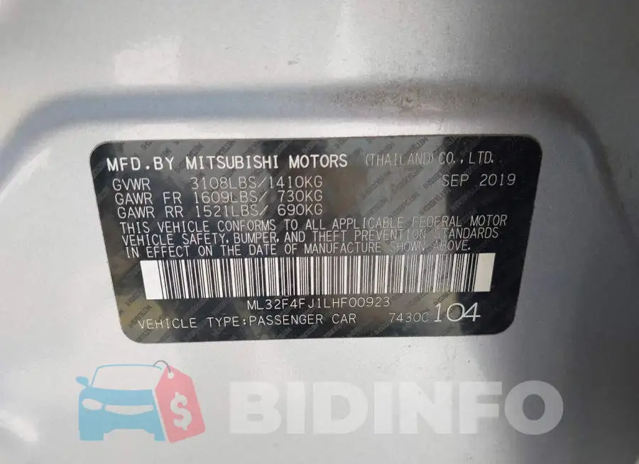 ML32F4FJ1LHF00923 Photo# 9