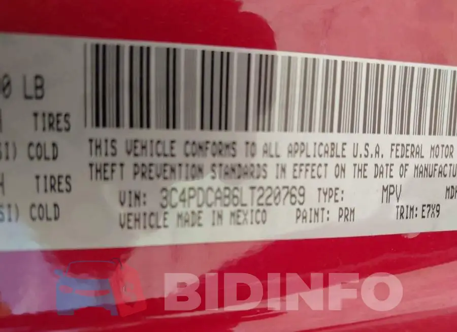 3C4PDCAB6LT220769 Photo# 9