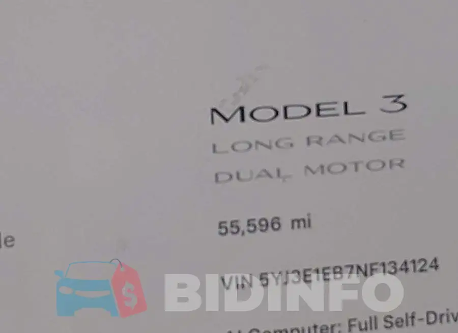 5YJ3E1EB7NF134124 Photo# 15