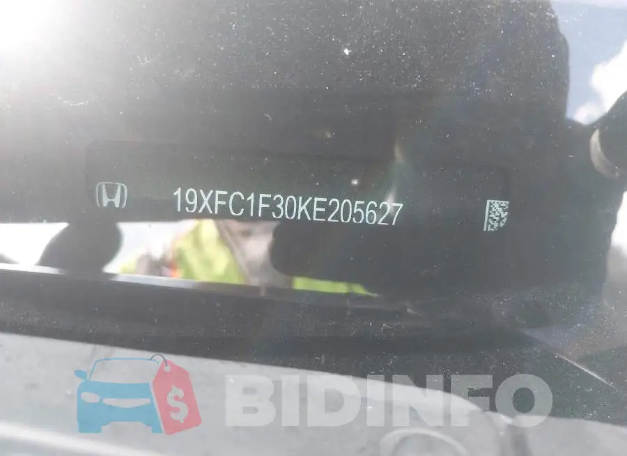 19XFC1F30KE205627 Photo# 17