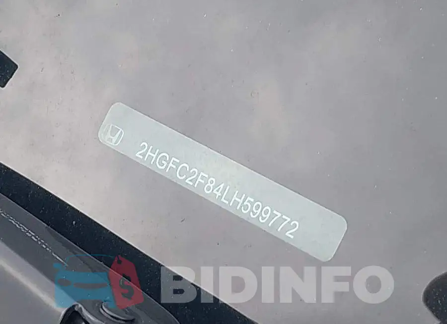 2HGFC2F84LH599772 Photo# 17