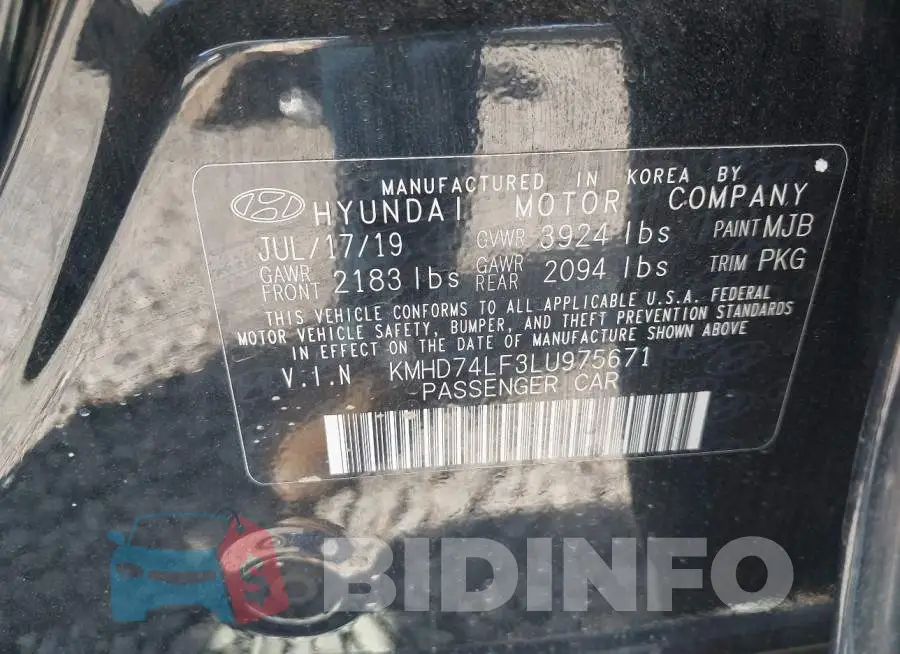 KMHD74LF3LU975671 Photo# 9