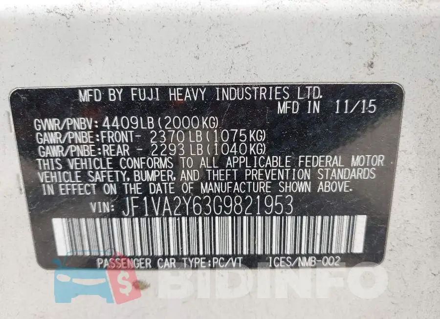 JF1VA2Y63G9821953 Photo# 9