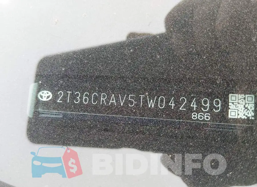 2T36CRAV5TW042499 Photo# 9