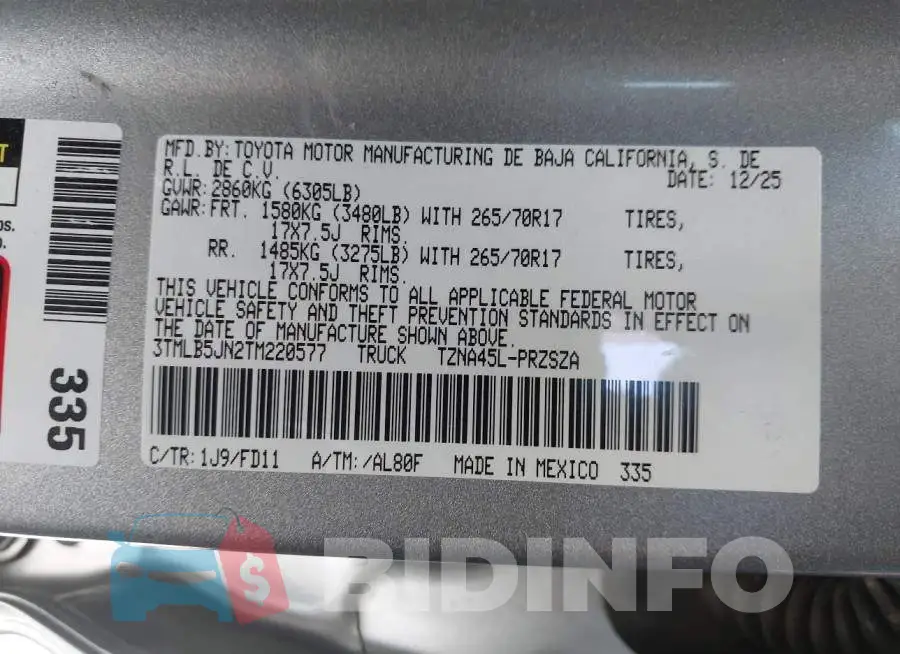 3TMLB5JN2TM220577 Photo# 9