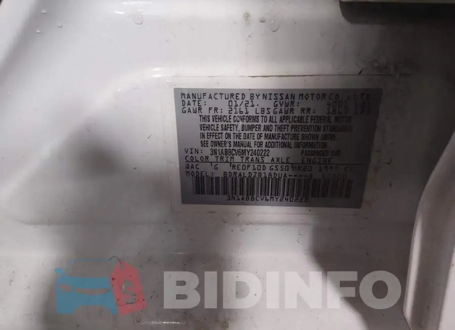 3N1AB8CV6MY240222 Photo# 9
