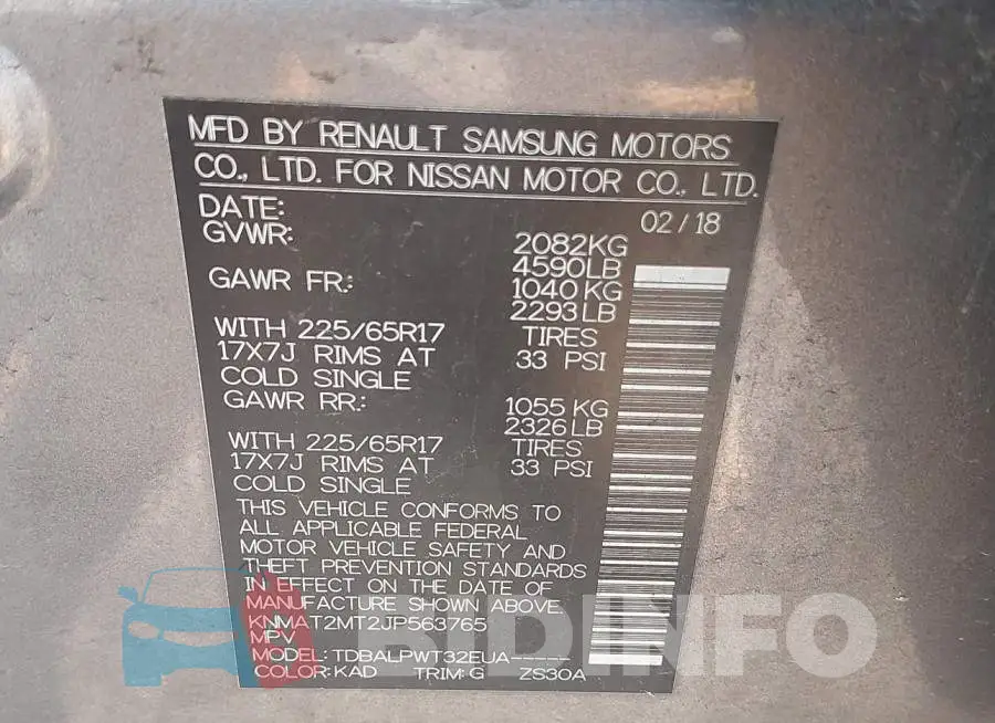 KNMAT2MT2JP563765 Photo# 9