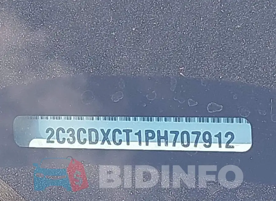 2C3CDXCT1PH707912 Photo# 9