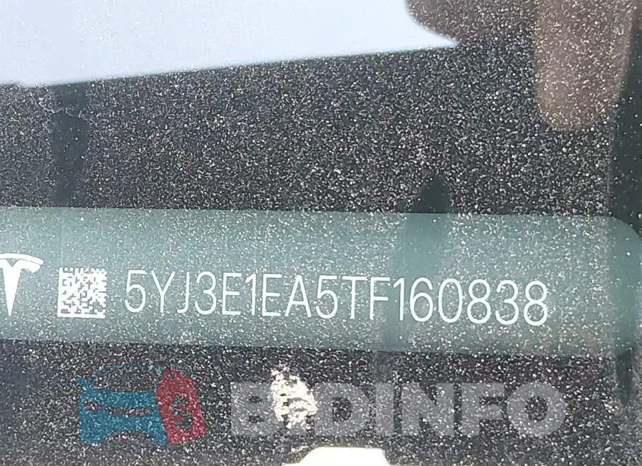 5YJ3E1EA5TF160838 Photo# 9