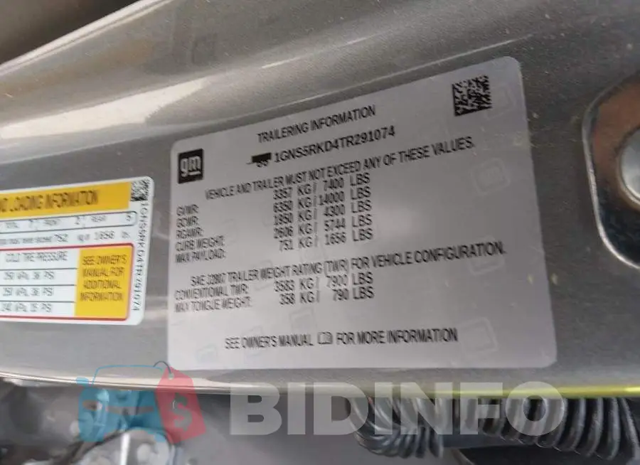 1GNS5RKD4TR291074 Photo# 9