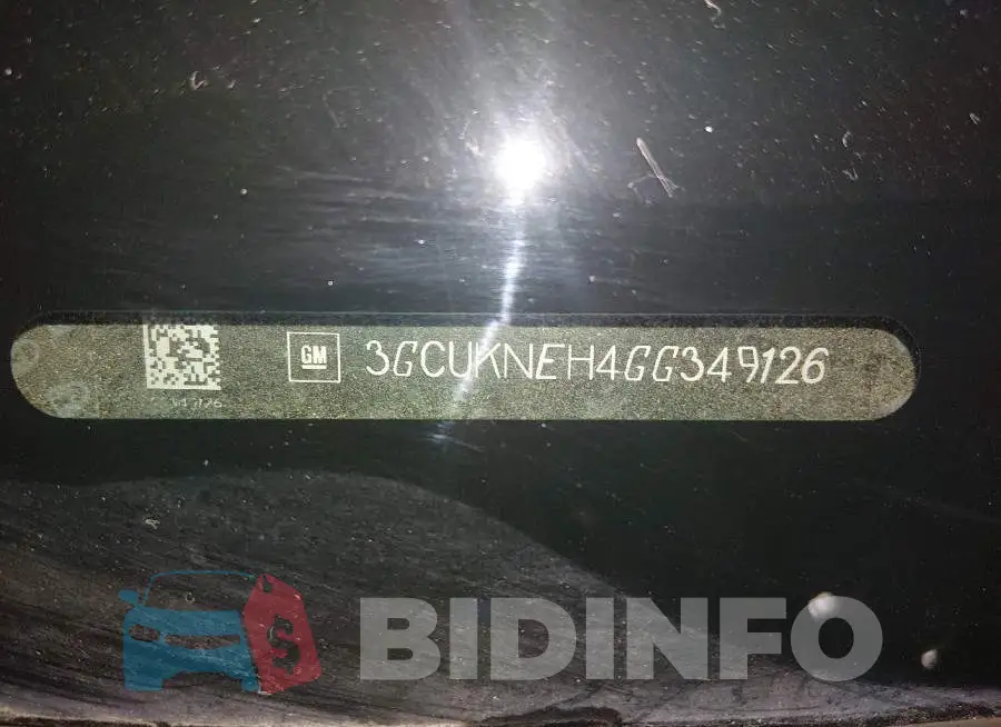 3GCUKNEH4GG349126 Photo# 9