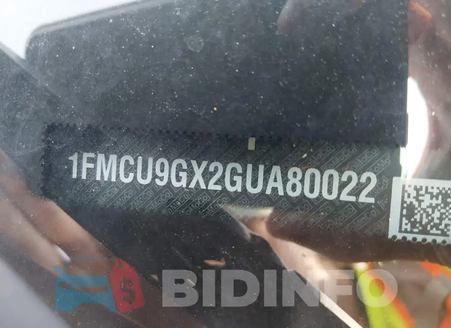 1FMCU9GX2GUA80022 Photo# 9