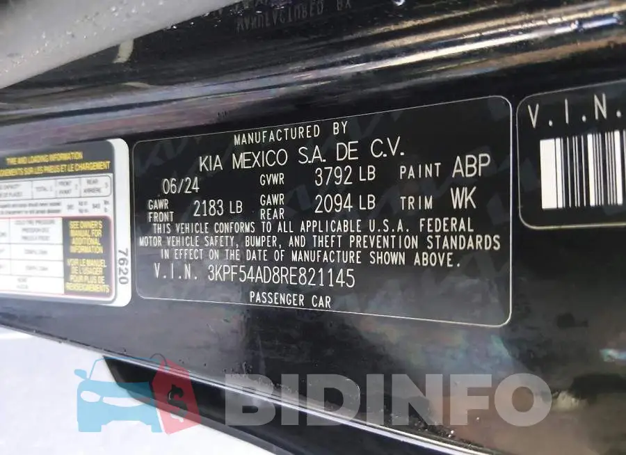 3KPF54AD8RE821145 Photo# 8