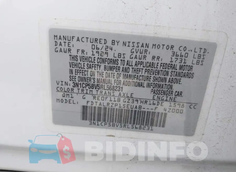 3N1CP5BV5RL568231 Photo# 9