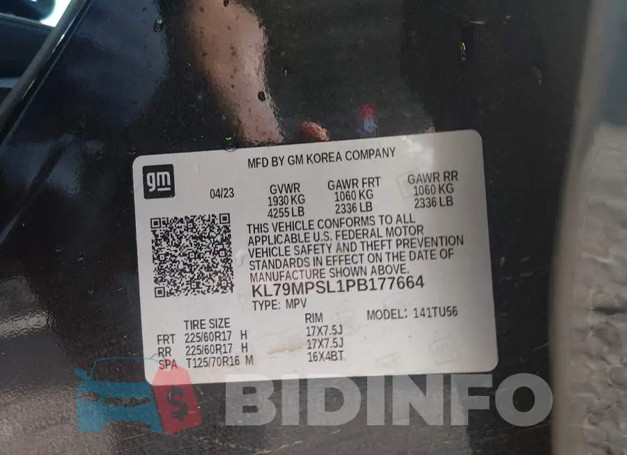 KL79MPSL1PB177664 Photo# 9