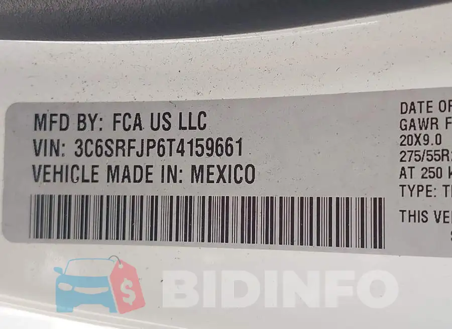 3C6SRFJP6T4159661 Photo# 9