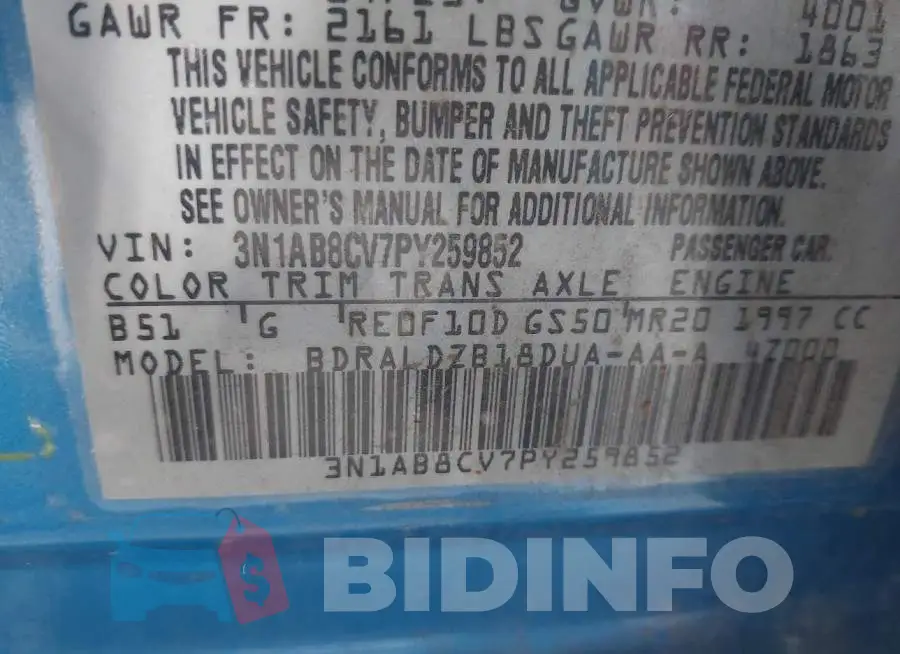 3N1AB8CV7PY259852 Photo# 9