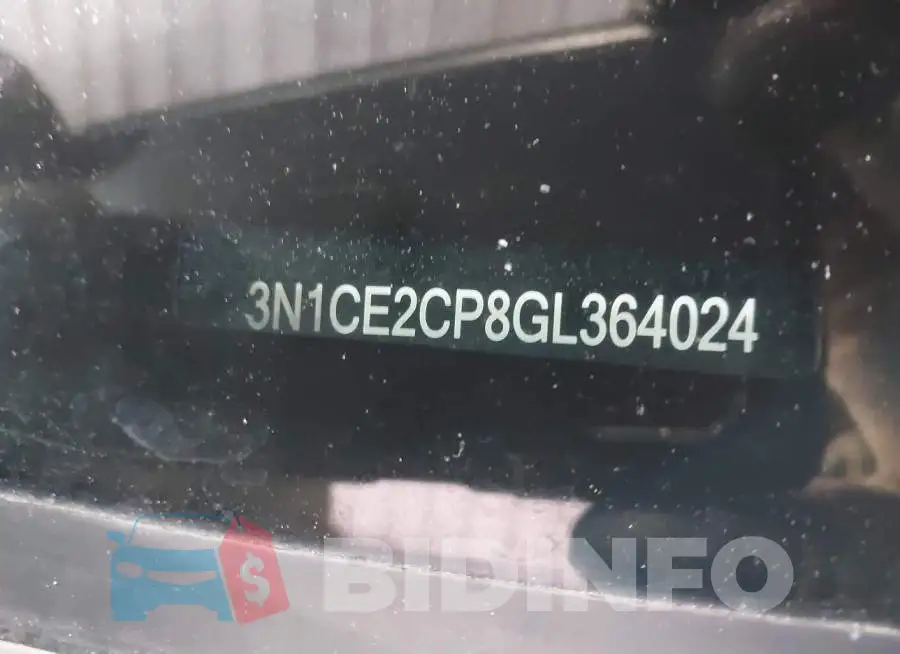3N1CE2CP8GL364024 Photo# 9