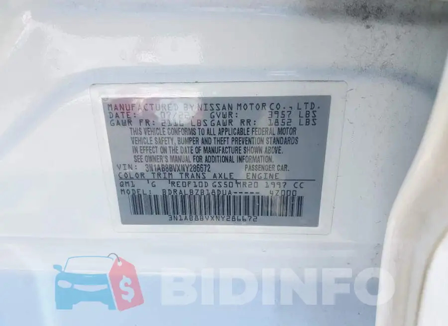 3N1AB8BVXNY286672 Photo# 9