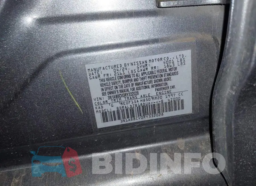 3N1AB8CV0RY332028 Photo# 9