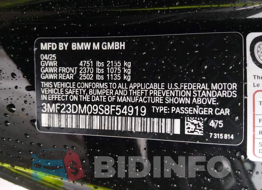 3MF23DM09S8F54919 Photo# 9