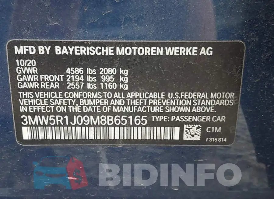 3MW5R1J09M8B65165 Photo# 9