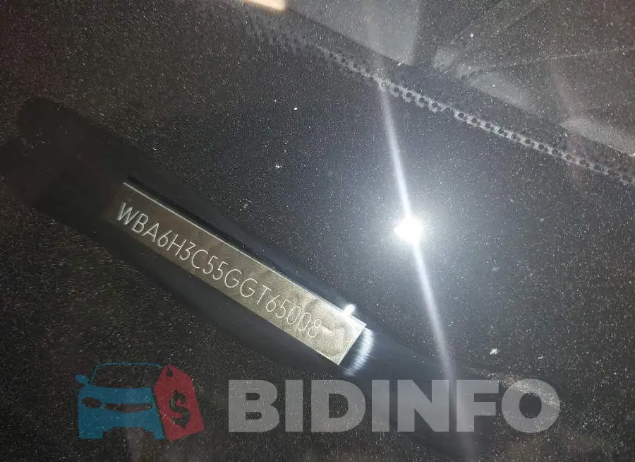 WBA6H3C55GGT65008 Photo# 8