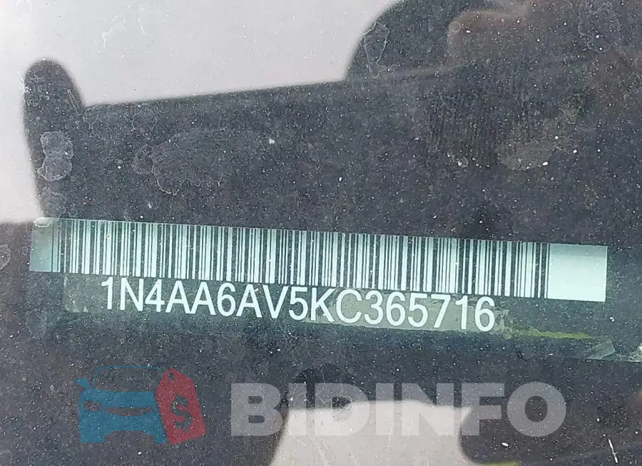 1N4AA6AV5KC365716 Photo# 17