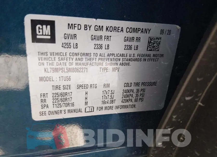 KL79MPSL5MB062271 Photo# 9