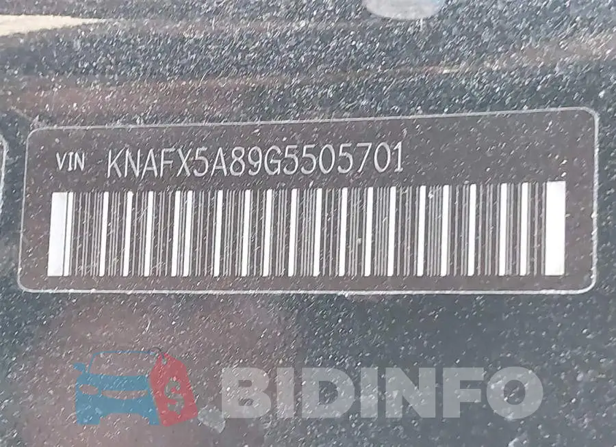 KNAFX5A89G5505701 Photo# 9