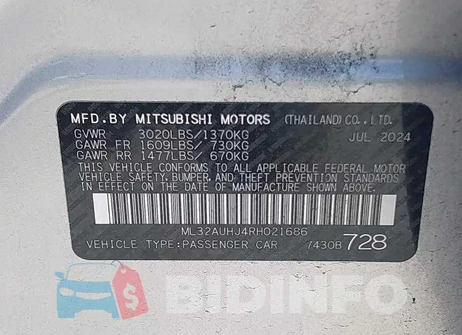 ML32AUHJ4RH021686 Photo# 9