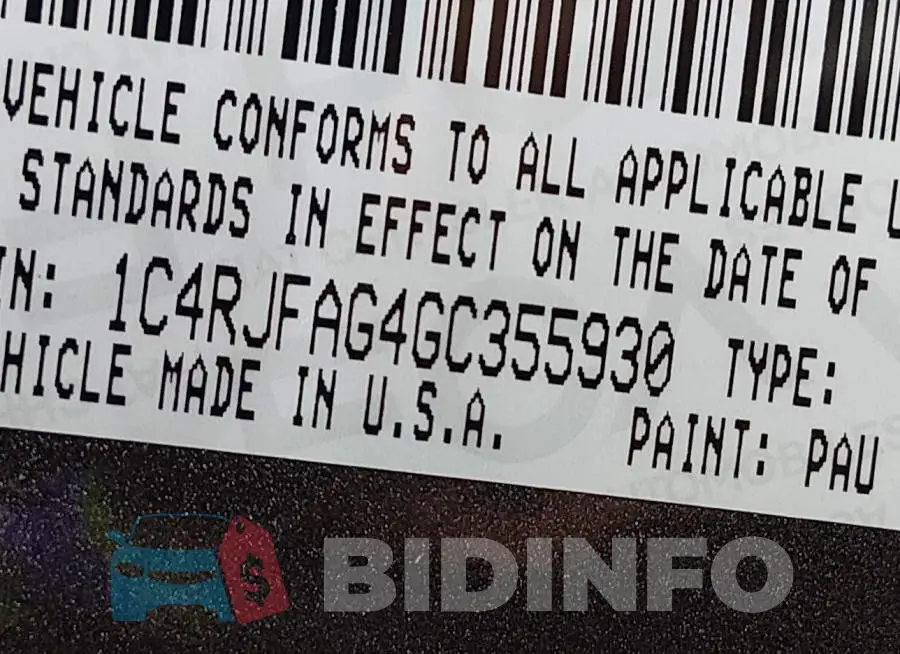 1C4RJFAG4GC355930 Photo# 9