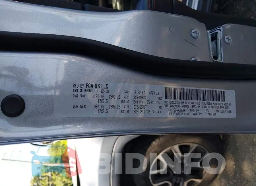 3C4NJDDB3LT170740 Photo# 9