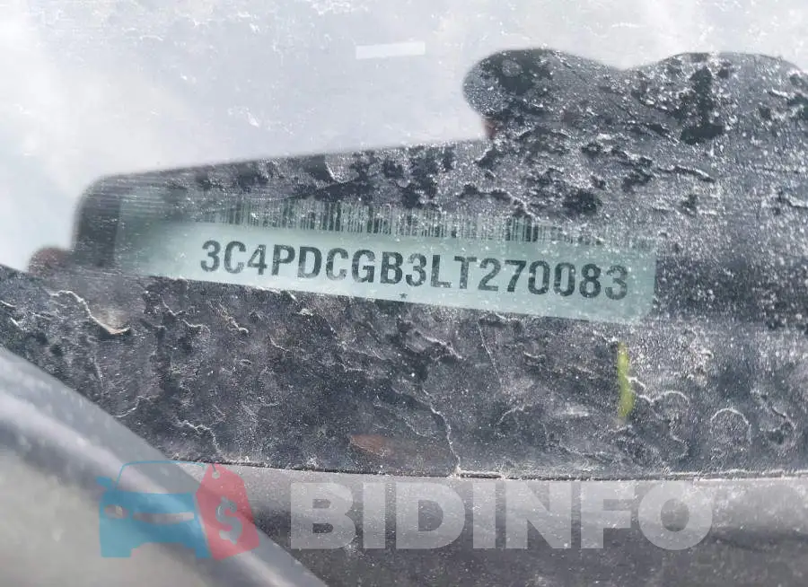 3C4PDCGB3LT270083 Photo# 9