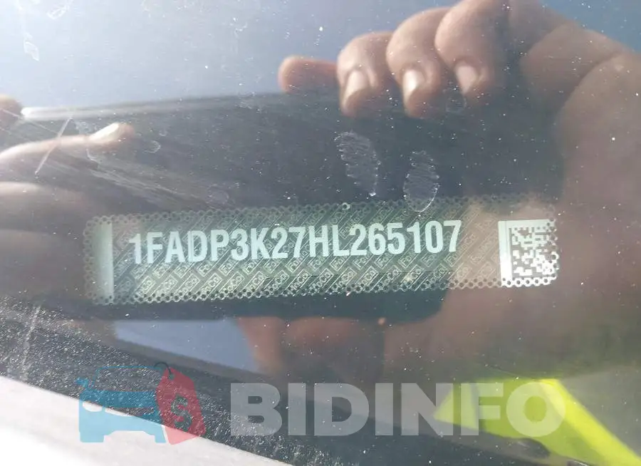 1FADP3K27HL265107 Photo# 9