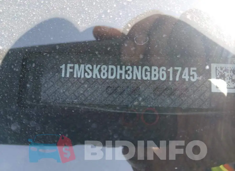 1FMSK8DH3NGB61745 Photo# 9