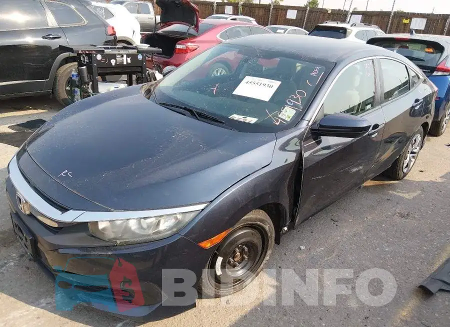 2HGFC2F54JH555371 Photo# 2