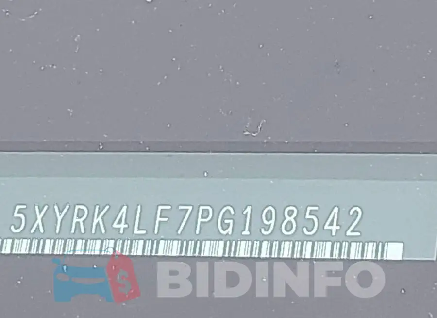 5XYRK4LF7PG198542 Photo# 18
