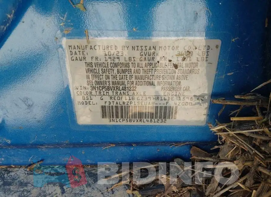 3N1CP5BVXRL481232 Photo# 9