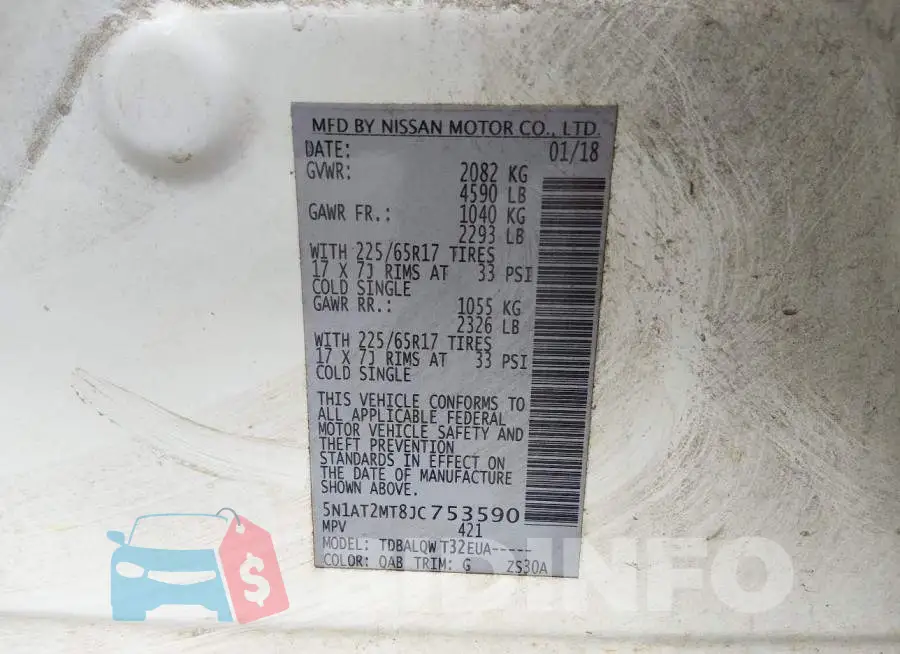 5N1AT2MT8JC753590 Photo# 9