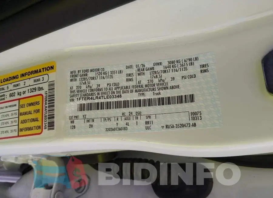 1FTER4LR4TLE03348 Photo# 9