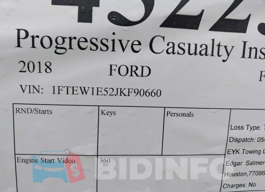 1FTEW1E52JKF90660 Photo# 9